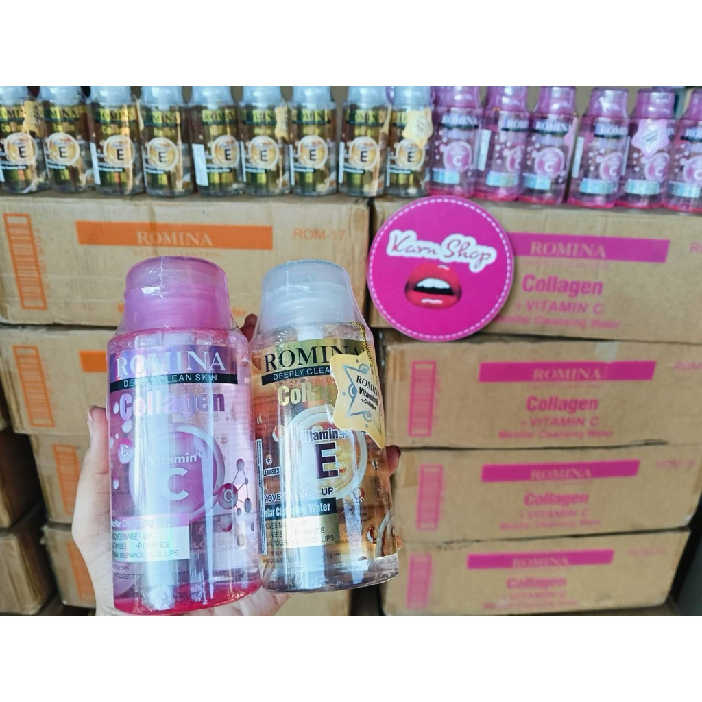 คลีนซิ่งโรมิน่า ROMINA สูตรใหม่ 2IN1 ขนาด300ml