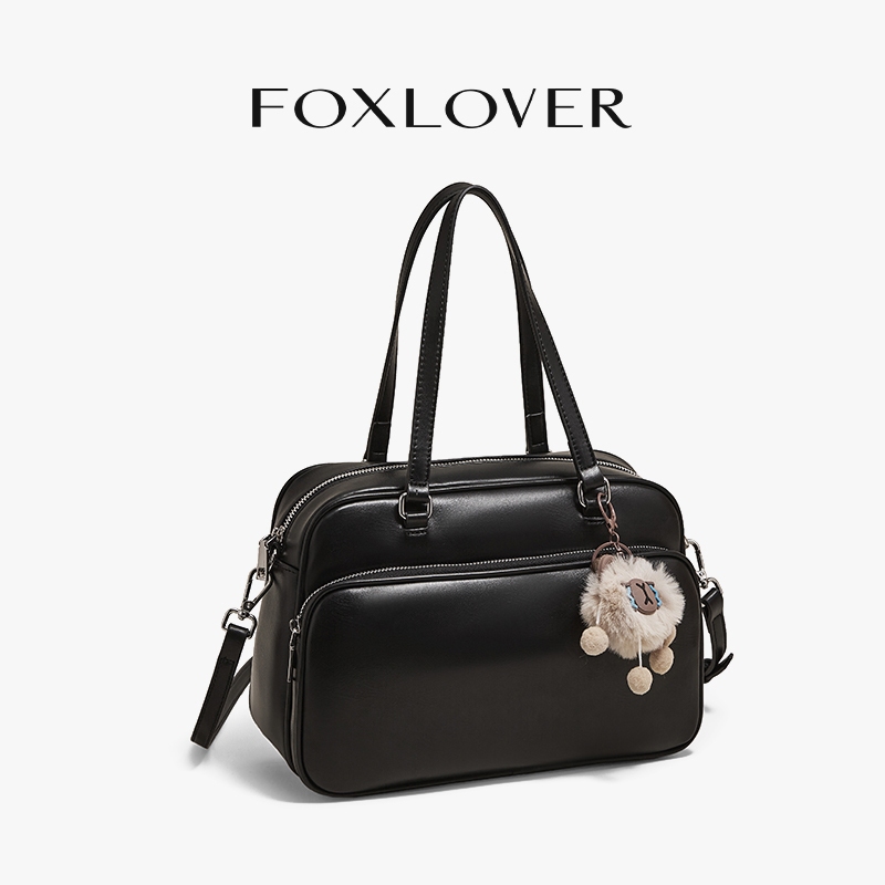 FOXLOVER กระเป๋าสะพายข้างผู้หญิง สไตล์แฟชั่น กระเป๋าถือผู้หญิง - รูปที่ 3
