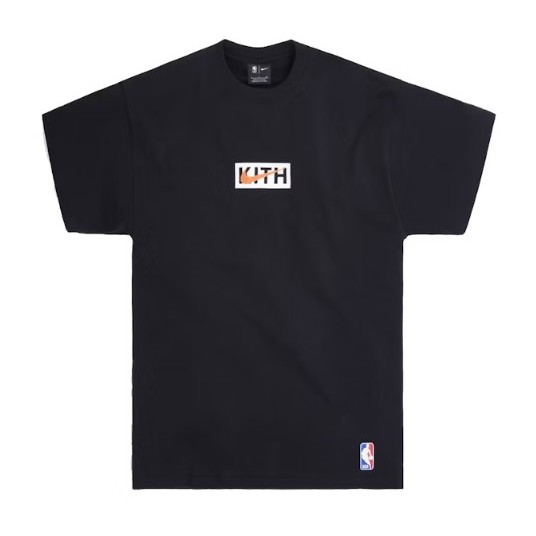 KITH x Nike x NBA T-Shirt สีดำ ของแท้ 100% เสื้อยืดคิธ ลิมิเต็ด สตรีทแฟชั่น