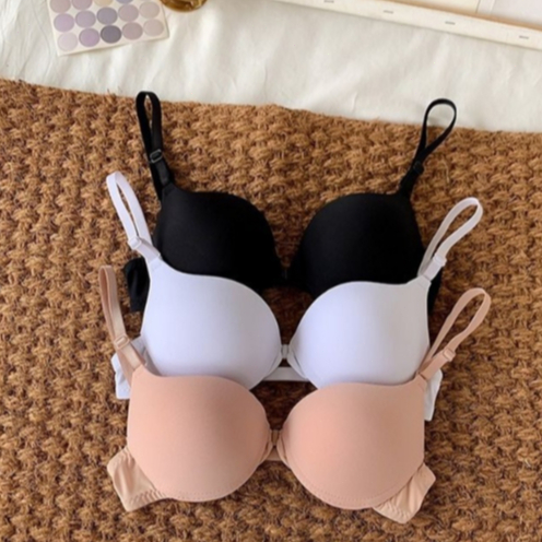 Umiyaa 【32-38】lเสื้อชั้นในผู้หญิง ดีไซน์ตะขอหน้า บราดันทรง ปรับทรงหน้าอก ลดขนาดหน้าอกด้านข้าง สายบาง สวมเปิดหลัง sexy