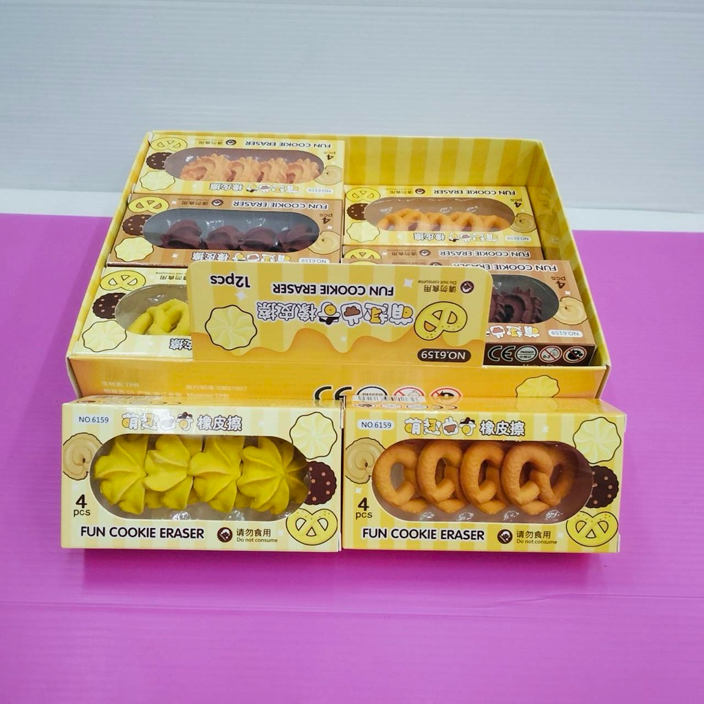 (ยกโหล 12 ชิ้น) No.131  เครื่องเขียน ราคาส่ง ยางลบ  ยางลบแฟนซีน่ารัก ของเล่น สุ่มแบบ สุ่มสี สุ่มลาย เลื่อนดูรูปตัวอย่าง - รูปที่ 4