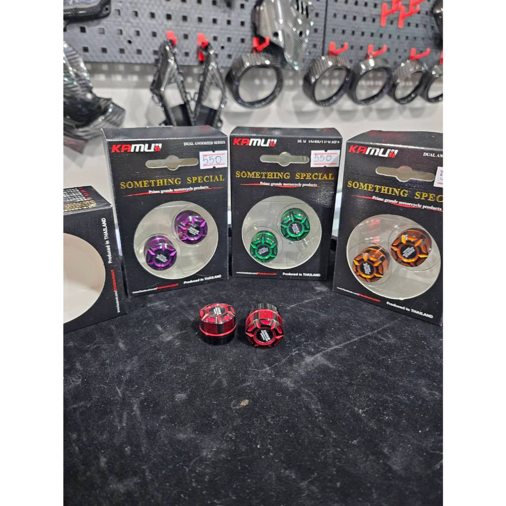 อุดกระจก GIORNO ปั๊มเดิม Kamui ครอบรูกระจก ทูโทน ปิดรูกระจกปิดกระจก Giorno