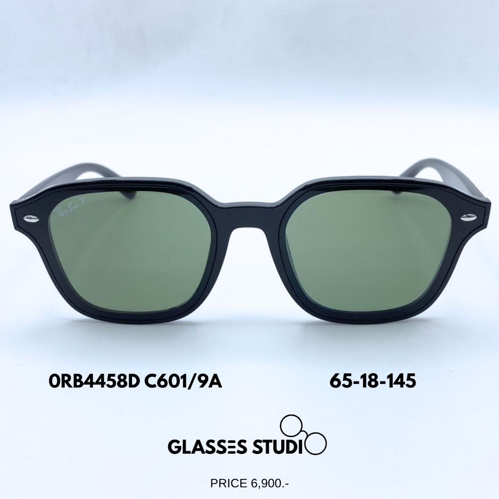 กรอบแว่นตา Ray Ban ของแท้ 100% 0RB4458D (สีดำ)