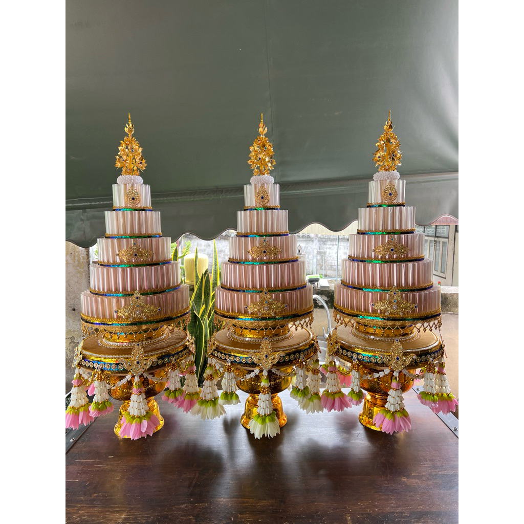 พุ่มเงิน โคลงพานพุ่มกฐินธนบัตร  ต้นกฐิน พานพุ่มเงิน พานต้นเงิน (ราคาสินค้าต่อ1พาน) ราคา ถูกที่สุด ดีลบีเคเค แกลเลอรีภาพที่ 9