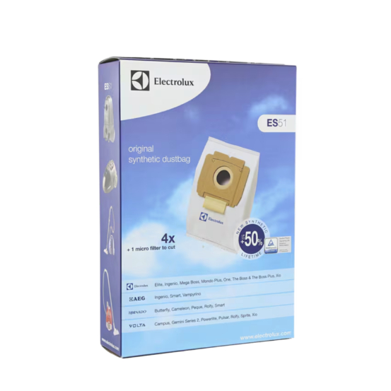 Electrolux ถุงเก็บฝุ่น ถุงกรองฝุ่น  รุ่น  Z1020C, Z1560,Z1550,ES51