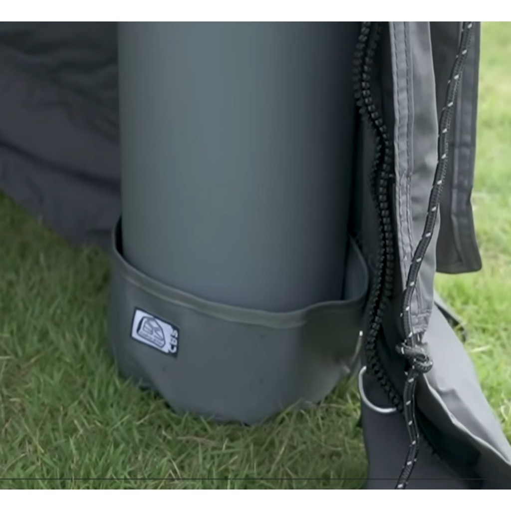 ปลอกรองเสาลมเต็นท์ Mars08 ป้องกันเสาลมกับพื้น ผ้า600D พื้น PVC