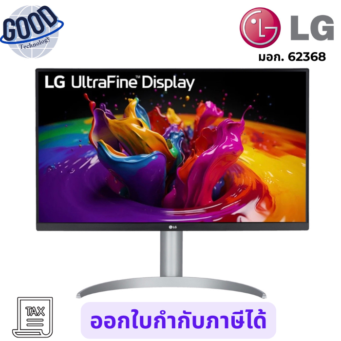 LG จอมอนิเตอร์ ( รุ่น L1-27UP850K-W ) 27 นิ้ว IPS 4K 60Hz USB-C MONITOR   เช็คสินค้าก่อนสั่งซื้อนะคะ