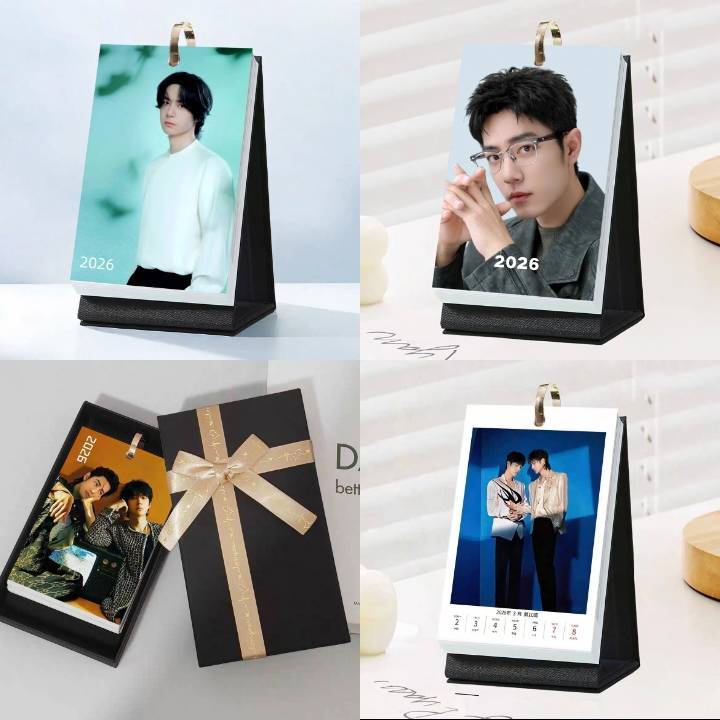 Pre Order💕 ปฏิทิน ป๋อจ้าน หวังอี้ป๋อ เซียวจ้าน 54 หน้า /เล่ม ‼️รอของ15-25วัน