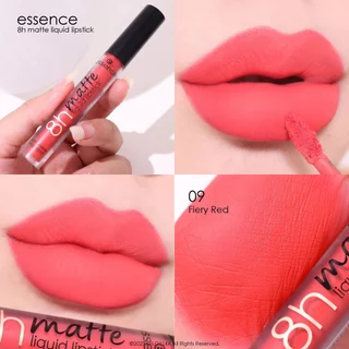 essence เอสเซนส์ 8h matte liquid lipstick ลิควิดลิปสติก ติดทนนานกันน้ำ