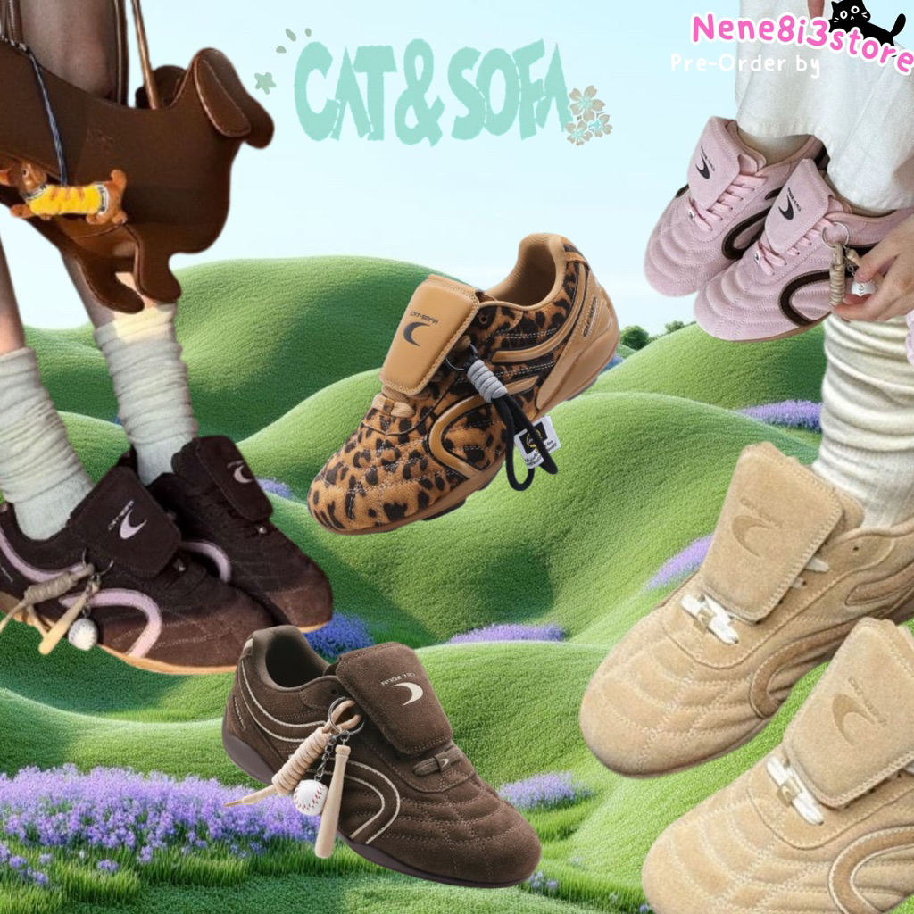 PRE-ORDER 15-20 day 📍 รองเท้า🐈‍⬛  CAT&SOFA รุ่น soccer Cc game