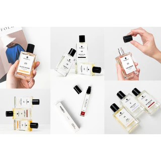 (ตะกร้าสำหรับแถม) น้ำหอม Mabell Perfume 10ml. น้ำหอมผู้หญิง 60 กลิ่น ติดทนนาน
