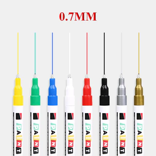 ปากกาเขียนยาง Paint 0.7MM ปากกา​เขียนล้อรถยนต์ ผ้าใบ ทะเบียนรถ กระจก พลาสติก กระเบื้อง PU รองเท้า ไม้ ผ้าและและอื่นๆ