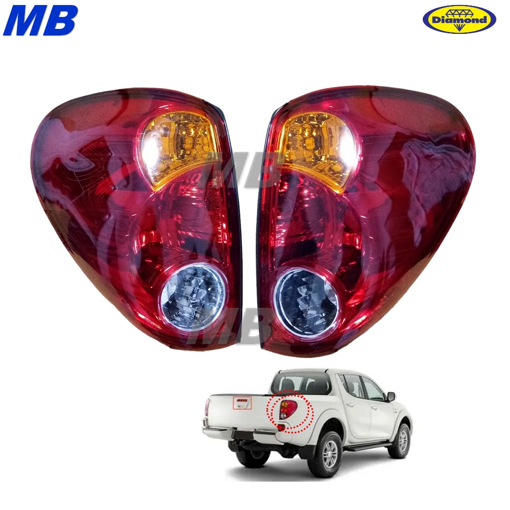 ไฟท้าย ไทรทัน triton 2005 Mitsubishi มิตซูบิชิ ปี 2005 - 2014 * มีตัวเลือก