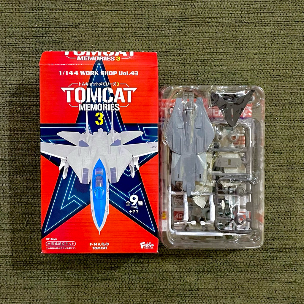F-Toys 1/144 F-14B Tomcat U.S. Navy VF-211 Fighter Squadron “Fighting Checkmates”