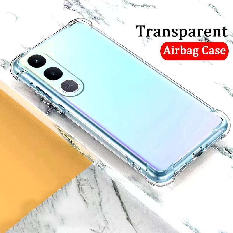 Vivo Y21dตรงรุ่น(ส่งในไทย)เคสTPUใสกันกระแทกแบบคลุมกล้องVivo Y21D