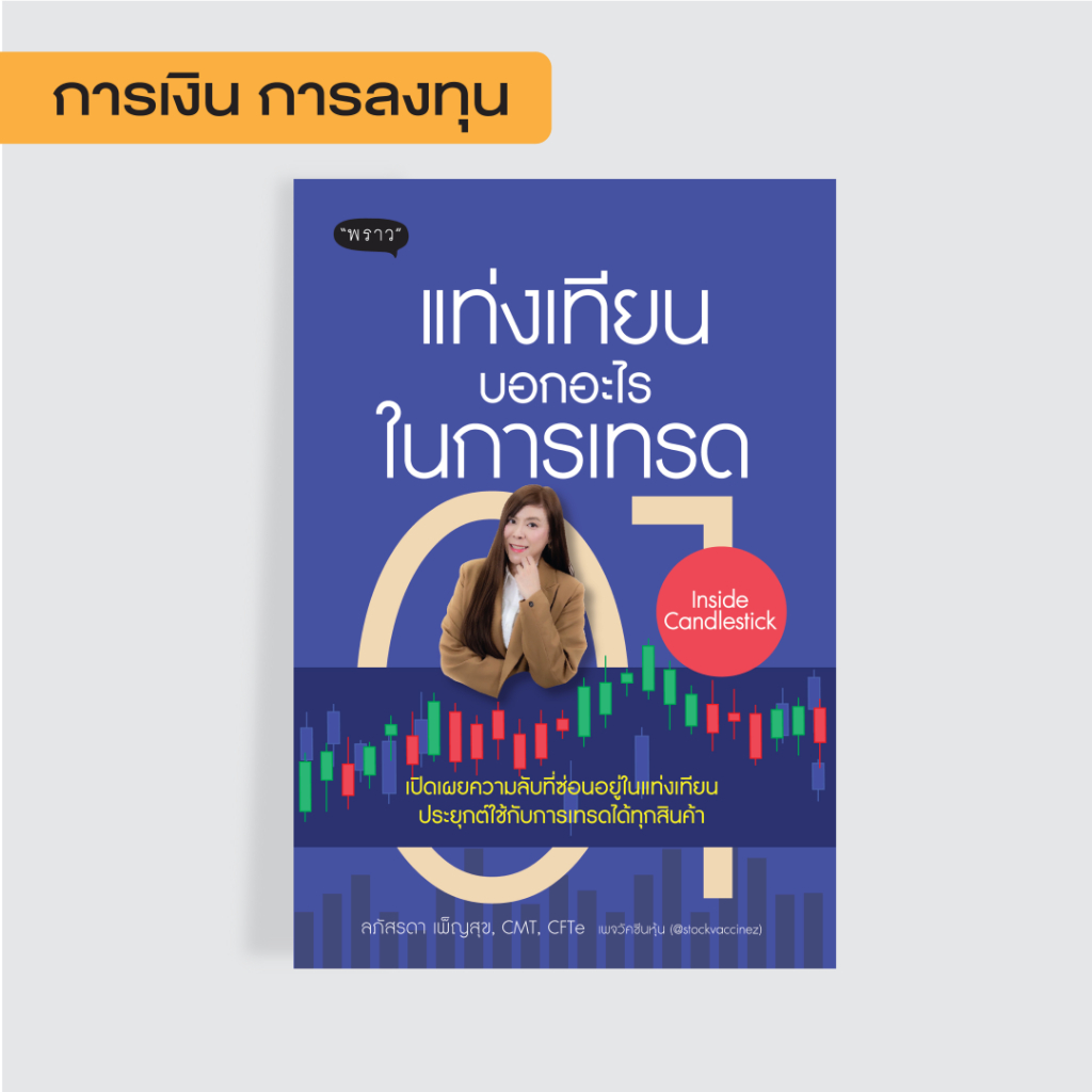 New Book! Inside Candlestick แท่งเทียนบอกอะไรในการเทรด