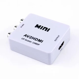 ตัวแปลงสัญญาณ HDMI to AV TV RCA Converter AV TO HDMI adapter