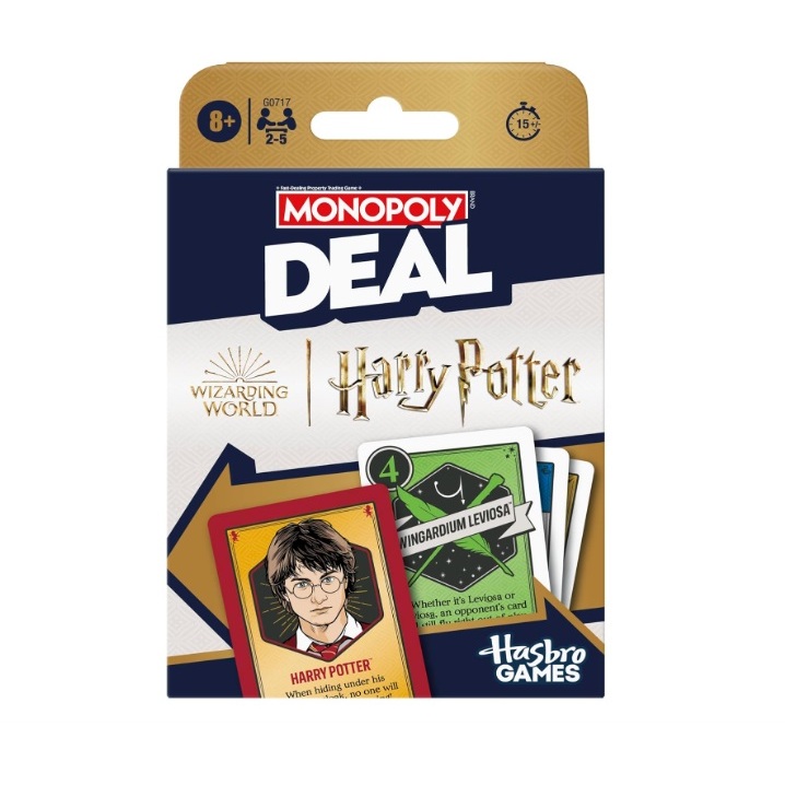 Monopoly Deal: Harry Potter Card Game (เกมการ์ด) – เล่นเร็ว จบไว! ดวลเวทมนตร์ สะสมไอเทมวิเศษ ราคา ถูกที่สุด ดีลบีเคเค