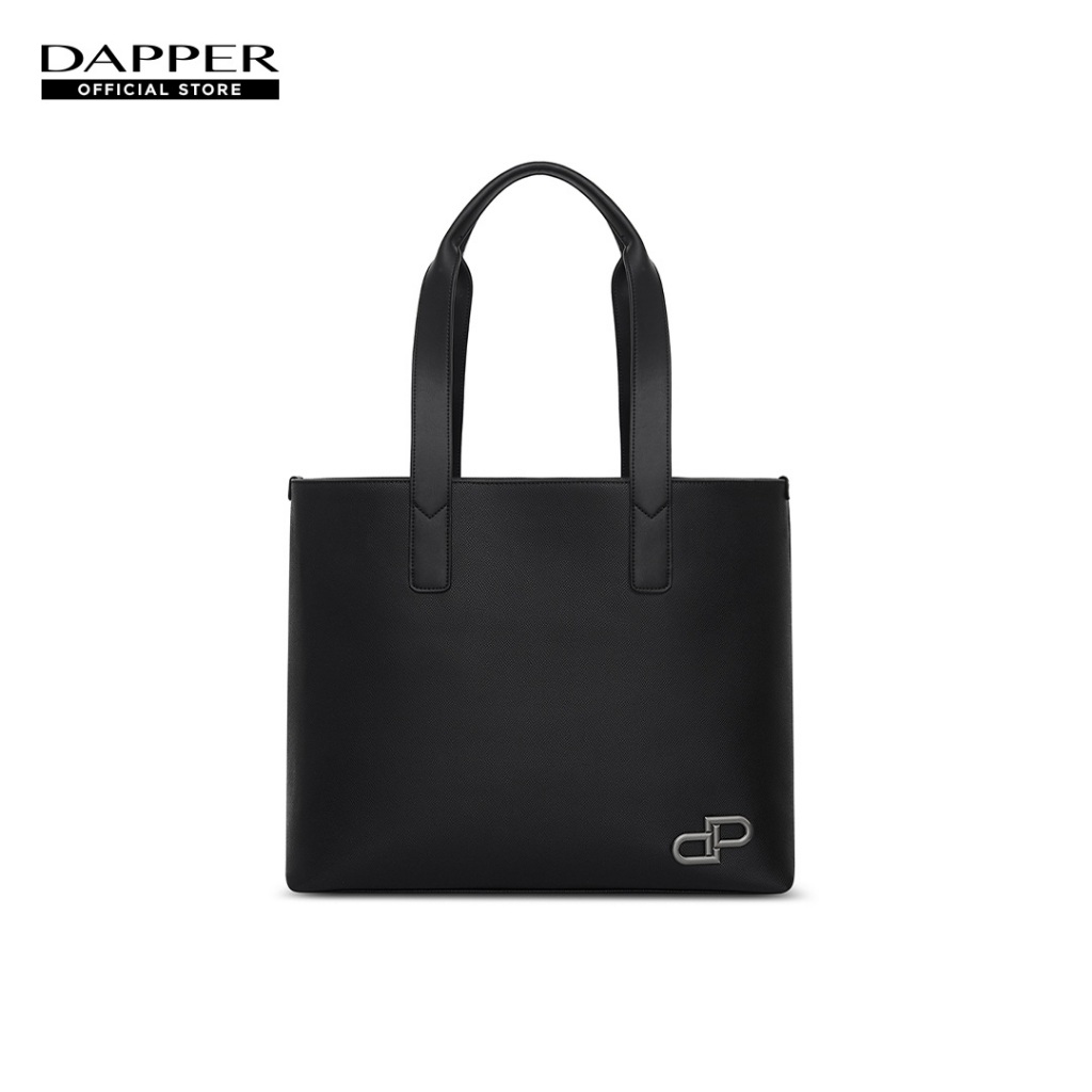 DAPPER กระเป๋าถือ DP Iconic Tote Bag สีดำ (BM3/BK/1298SF)