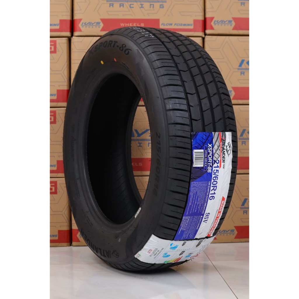 ยางขอบ16 215 60R16  ATLANDER รุ่น XSPORT 86 ยางไทย