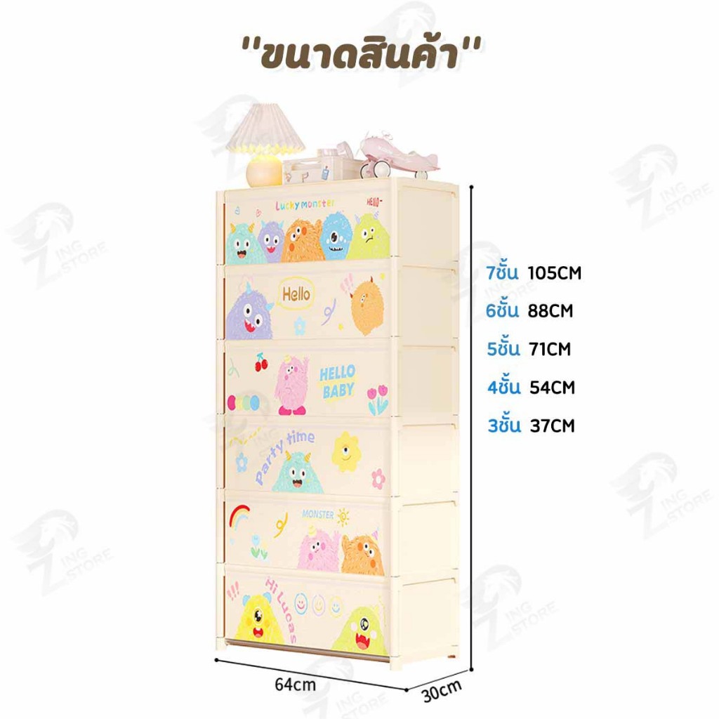 [ ประตูโปร่งใส ] ตู้เก็บรองเท้า ตู้รองเท้า ชั้นวางรองเท้า กล่องรองเท้ากันฝุ่นรอบด้าน กล่องเก็บของ ลายการ์ตูน กันฝุ่น FM รูปที่ 7