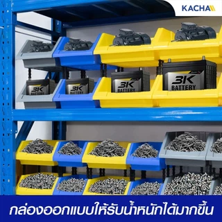Kacha กล่องใส่อะไหล่ 1 แพ็ค 24 กล่อง วัสดุพลาสติกPP หยิบของได้ง่ายสะดวก เก็บอุปกรณ์ ประหยัดพื้นที่