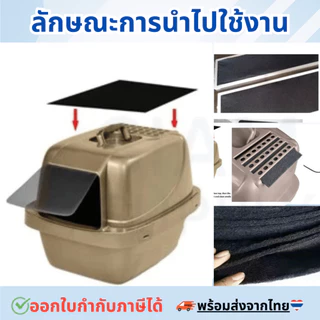 แผ่นใหญ่สุด120x120cm. Activated Carbon Filter แผ่นกรองเครื่องดูดควัน กรองกลิ่น ดักกลิ่น ดูดกลิ่นเหม็น กลิ่นควันไฟ