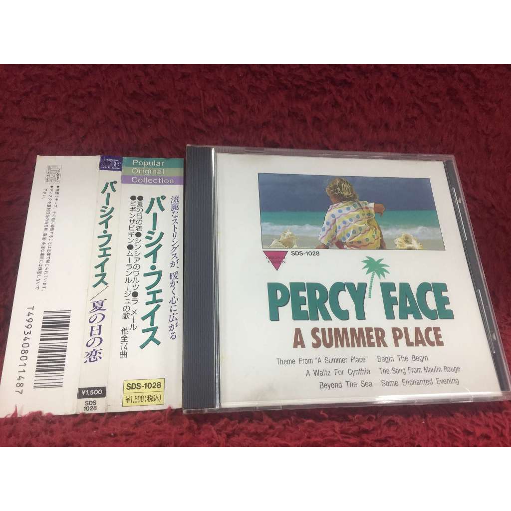 CD PERCY FACE - A SUMMER PLACE สภาพตามรูปปก ZA144-39