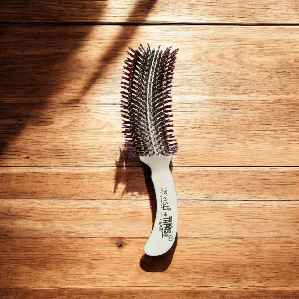 TBG2601 หวีแปรงเกล้าผมด้ามพลาสติก (PA66+ABS L206*W50*T31 White)