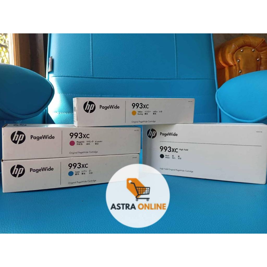 HP 993XC BK C M Y  ตลับหมึกสี ของแท้ รับประกันศูนย์