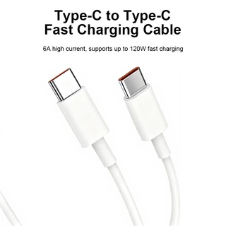 Xiaomi 6A Type-C to Type-C Fast Charging Data Cable 1M สายชาร์จเร็ว 6A