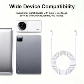 Xiaomi 6A Type-C to Type-C Fast Charging Data Cable 1M สายชาร์จเร็ว 6A