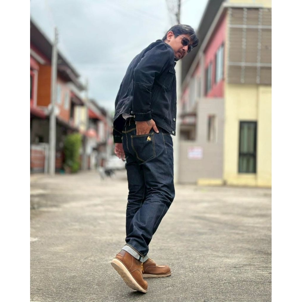 BIG BULL DENIM : RB 16   (16 Oz. ผ้าริมสองสี) ราคา ถูกที่สุด ดีลบีเคเค แกลเลอรีภาพที่ 6