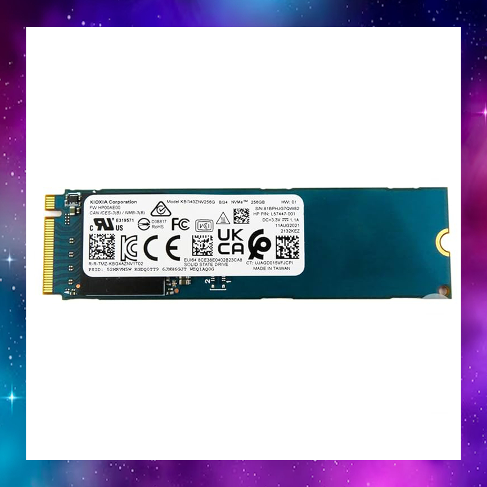 512 GB SSD (เอสเอสดี) KIOXIA PCIe/NVMe M.2 2280 ใช้งานปกติ