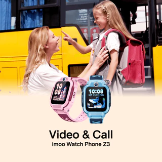 imoo Watch Phone Z3 นาฬิกาโทรศัพท์ เด็ก วิดีโอคอล ถ่ายรูป โทร GPS 4G ประกัน1ปี
