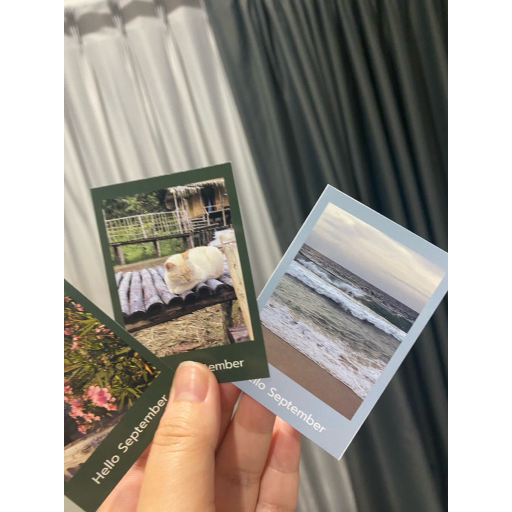 รูปโพลารอยด์ขอบสี เพิ่มข้อความได้ ฟรีซองใส หนา 230 แกรม รับทำของแจกปัจฉิม giveaway - รูปที่ 4