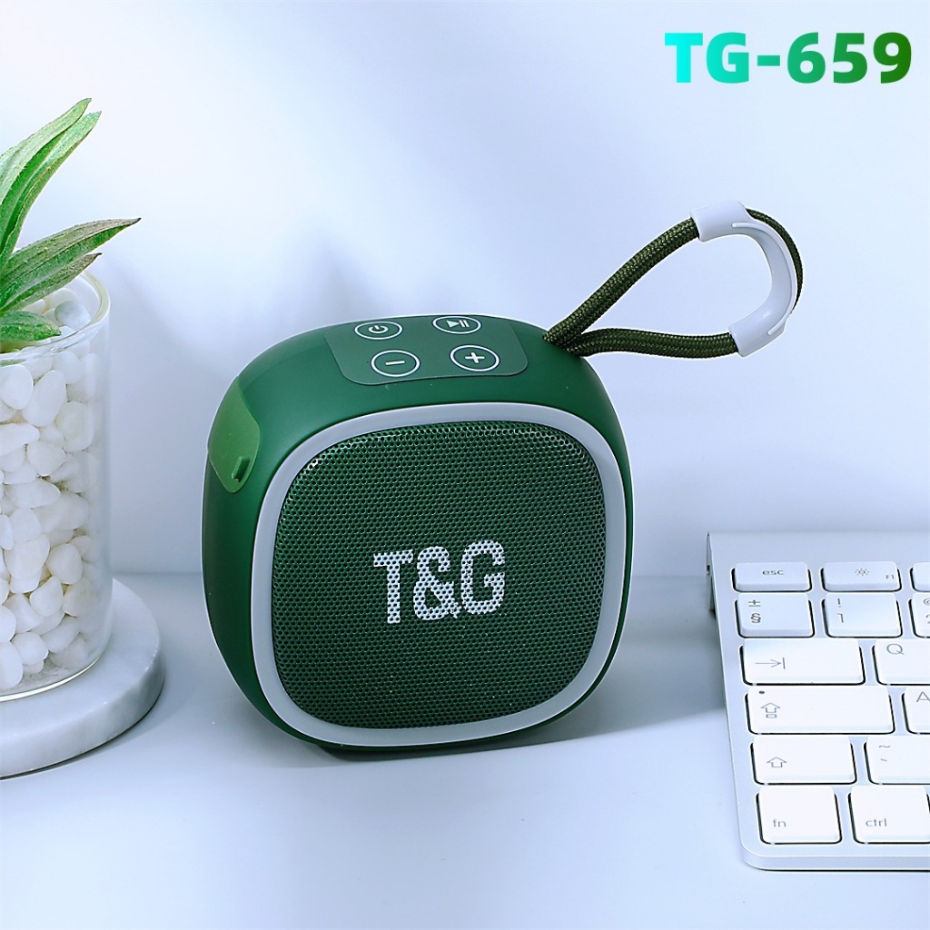 TG659 Wireless Bluetooth Speaker, Portable Outdoor Handheld Mini Speaker, Card-inserting Bluetooth S