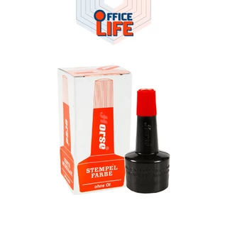 HORSE (ตราม้า) หมึกเติมแท่นประทับ หมึกเติม ขนาด 28CC. หมึกเติมตรายาง รุ่นธรมดา ( 1 ขวด )