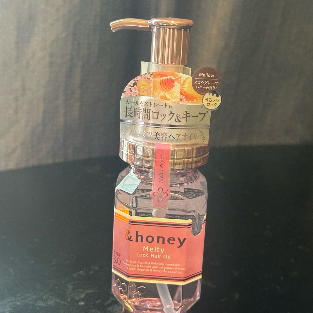 honey EX Deep Moist Hair Oil สำหรับบำรุงผมเสียจากการทำสีและสารเคมี