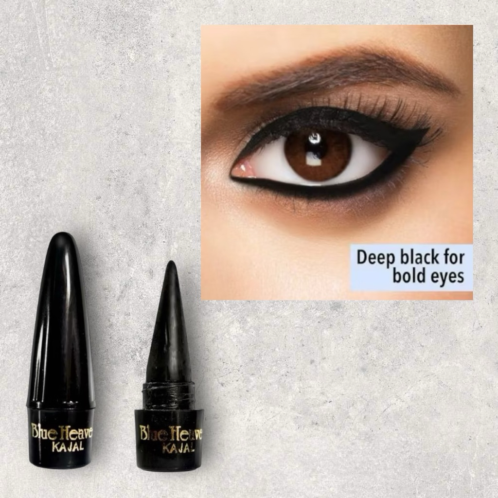 Blue Heaven Kajal ดินสอเขียนตา สีดำเข้ม เฮนน่าอินเดียแท้ สำหรับดวงตาคมสวย