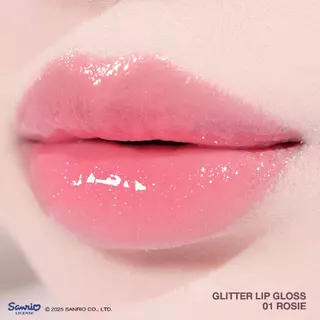 [แถมเคสลิป + พวงกุญแจ] | ลิปกลอสฉ่ำวิ้ง CHARMISS BLOOMING HEART GLITTER LIP GLOSS 3.4 g