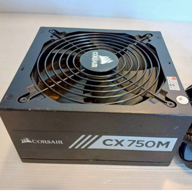 POWER SUPPLY (อุปกรณ์จ่ายไฟ) CORSAIR CX750M - 750W 80 PLUS BRONZE