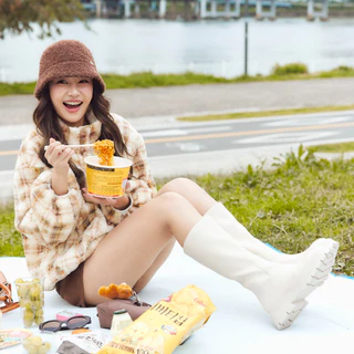 Minx รุ่น Tara รองเท้าบูท ทรงสูง หนังนิ่ม minxshoes