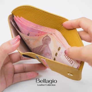 Bellagio รุ่น Luna Slim Wallet กระเป๋าสตางค์หนังวัวแท้ ทรงบางสลิม ใบเล็กน่ารัก พกพาสะดวก