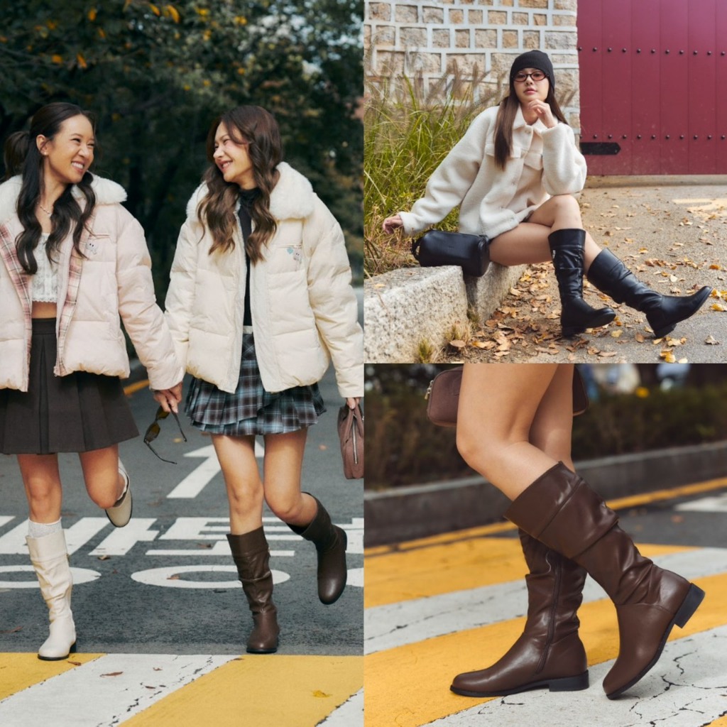 Minx รุ่น Aira รองเท้าบูท ทรงสูง หนังนิ่ม minxshoes