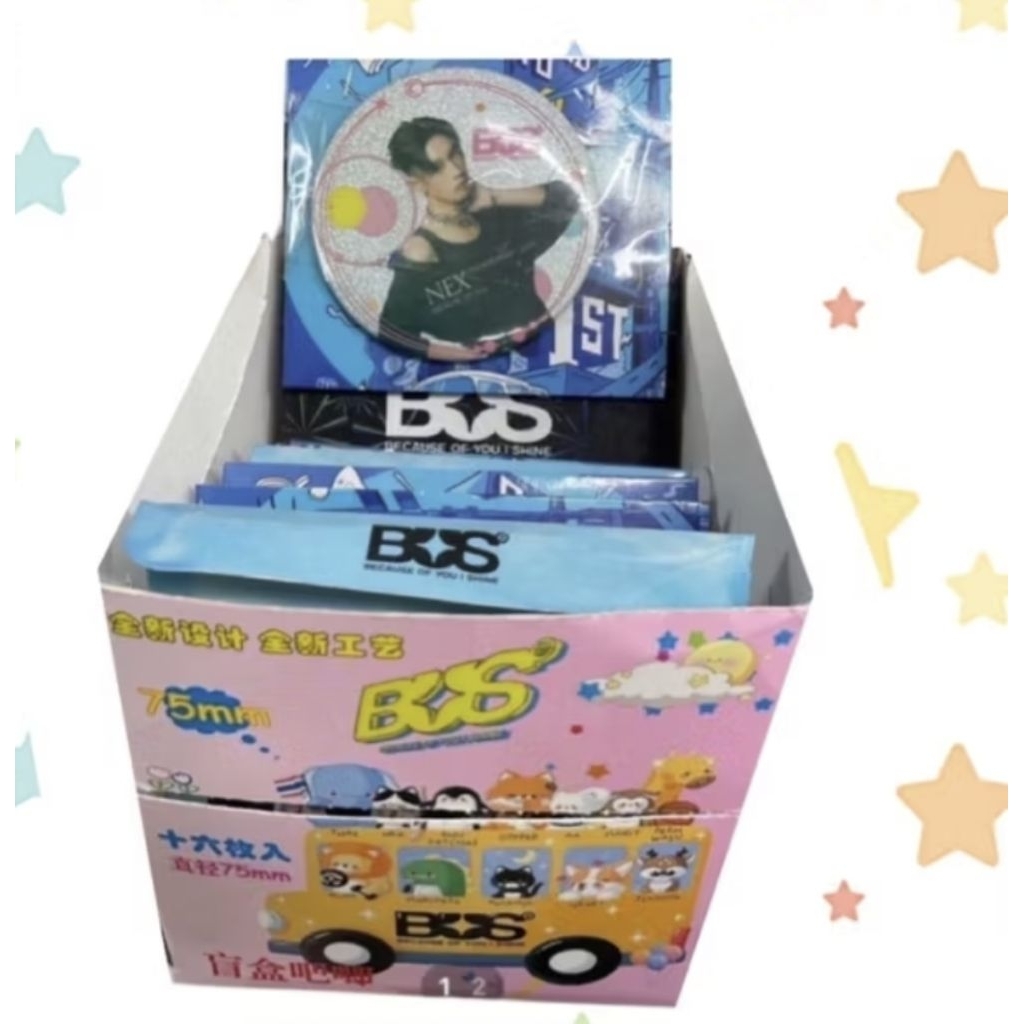 BUS ซองจุ่ม เข็มกลัด BUS ของสะสม รุ่น 75mm ดีไซน์โดดเด่น สำหรับแฟนคลับที่ชื่นชอบ BUS