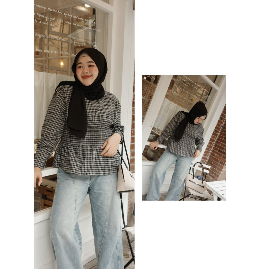 (C49) Heartmade—picco top⚫️🍯(ลายสก๊อต/ลายจุด)สีอื่นๆดูสีในไลฟ์🙌🏻👀