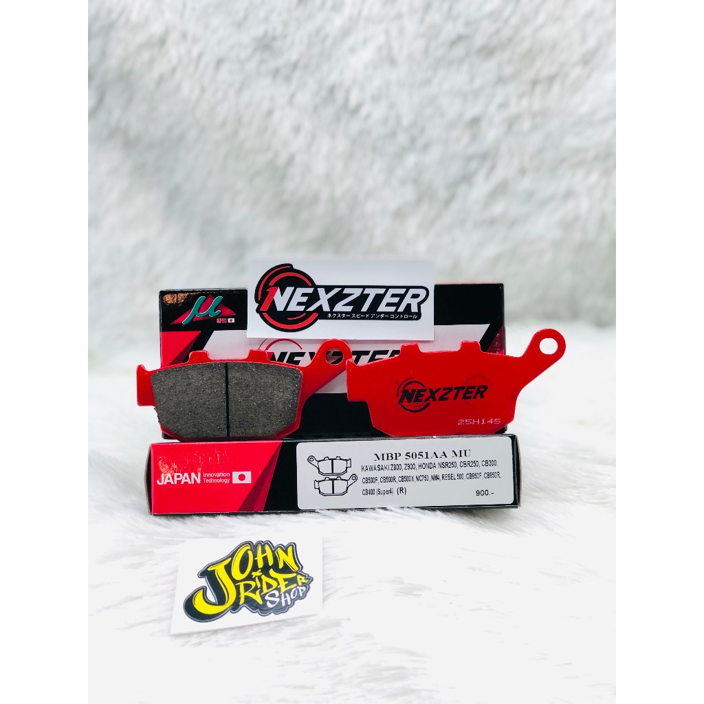ผ้าเบรค NEXZTER 5051AA รถรุ่น Z800,Z900,NSR250,CBR250,CB300,CB500F-R,CB500X,REBEL500