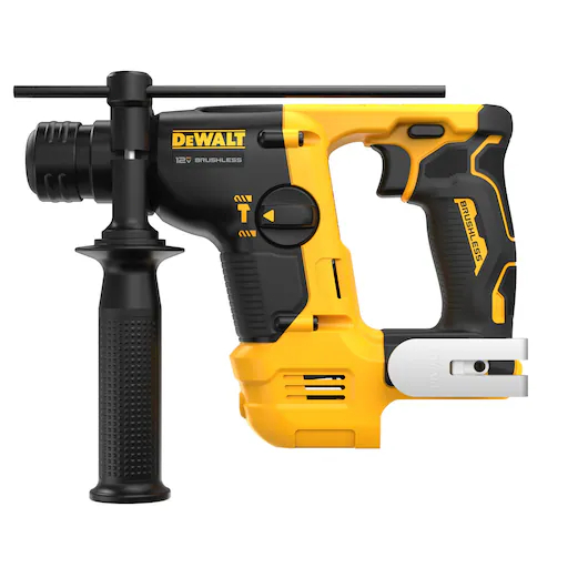 DEWALT 20V DCH072 ค้อนไฟฟ้าแบบไม่มีแปรง,เครื่องเจาะกระแทกไฟฟ้าแบบไร้สาย,เครื่องมือไฟฟ้าแบตเตอรี่ลิเธียม【COD】12V