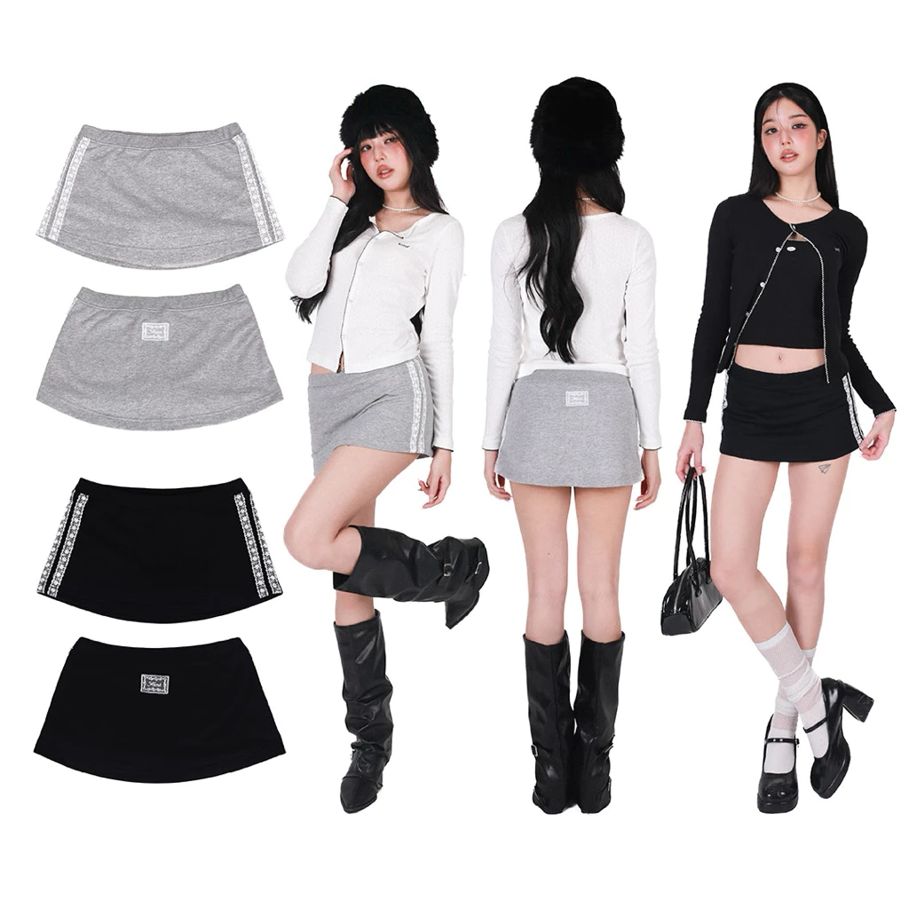 kome.offi กระโปรงสั้น รุ่น amelia skirt